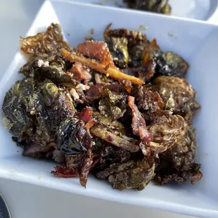 Brussel sprouts with bacon