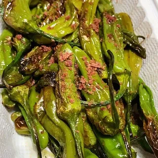 Blistered Shishito Peppers