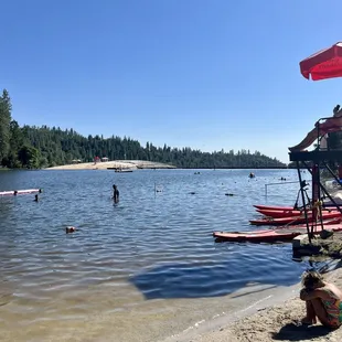 The lake is perfection