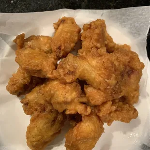 Korean Style Fried Chicken. Ask for sweet and spicy sauce on the side for some kick!