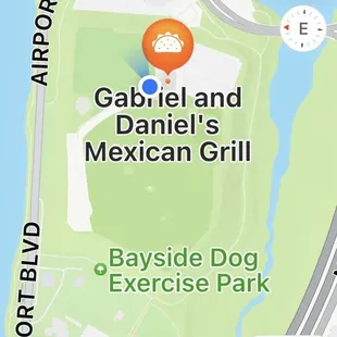 Their location behind DoubleTree