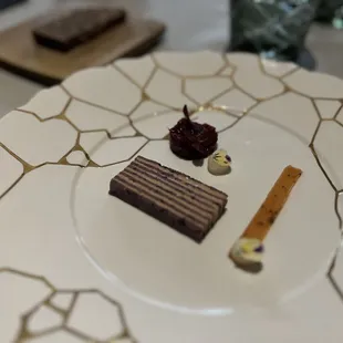 Foie Gras Terrine &amp; Black Truffle Praline