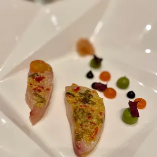 Hamachi Crudo