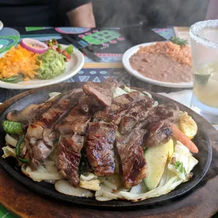 Skirt Steak Fajitas
