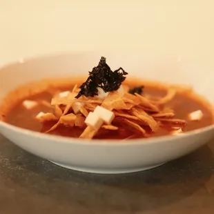 a bowl of soup
