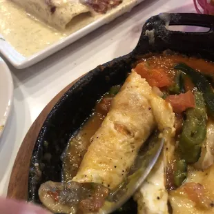 Creamy Avocado Enchiladas