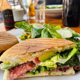 Lunch BLTA Sandwich
