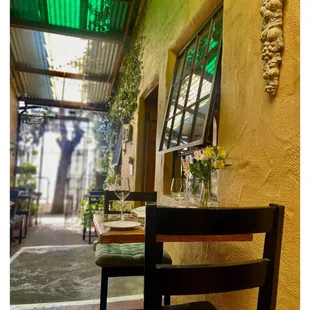 Patio sitting