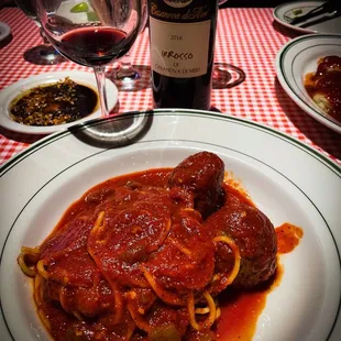 Spaghetti and Meatballs