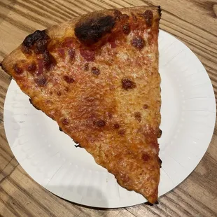 Slice of cheese pizza