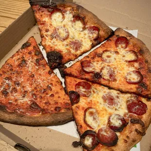 Pepperoni Pizza Cheese Pizza
