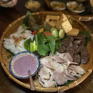 vermicelli platter