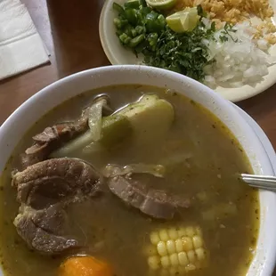 Caldo de Res (Mexican Beef soup) --delicious!