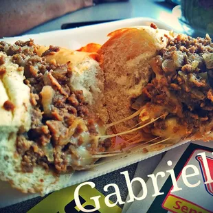 Ribeye Real Deal with Provalone WOW