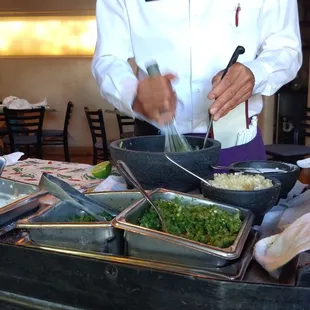 Table-side guac
