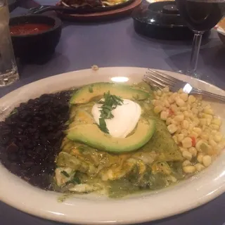 Crab Enchiladas