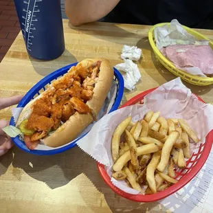 Buffalo chicken sub