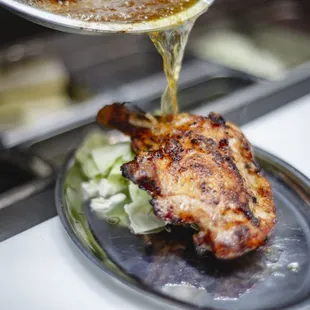 Our signature dish: Bone-in Chicken
