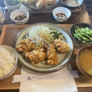 Mixed Fried Chicken Bento