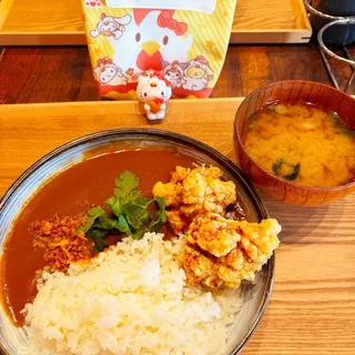 Chicken Cutlet Curry Bowl
