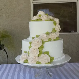 Anniversary party cake from Gaby's Bakery