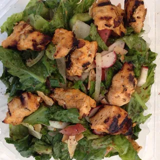 Leon's Chicken Kabob Salad