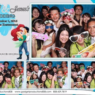 Megumi n Jason Wedding Photobooth