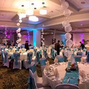 Full Room Uplighting at Pomaikaii Ballrooms