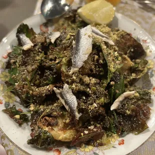 Smoked Dates &amp; Brussels Sprouts