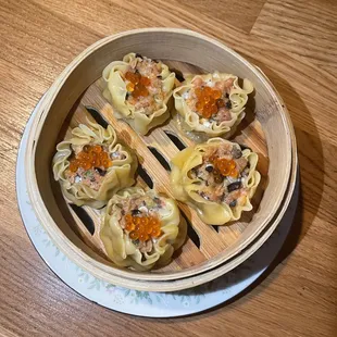 Chinese Sausage &amp; Shrimp Siu-Mai