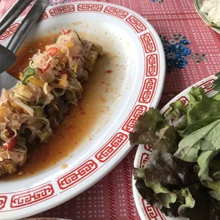 Spiced Rubbed Grilled Albacore Loin