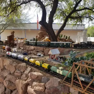 View of the Outside Garden Layout.
