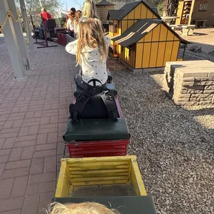 Outdoor train ride