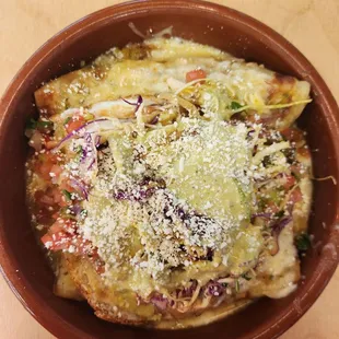 BYO enchiladas