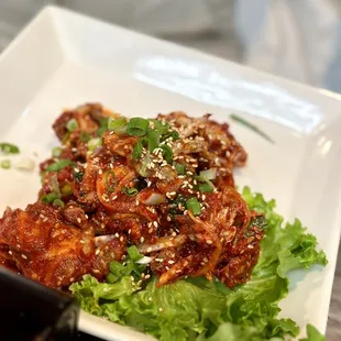 Spicy Raw Marinated Crabs