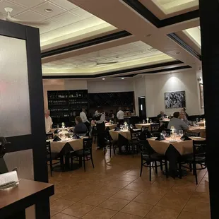 Interior dining area