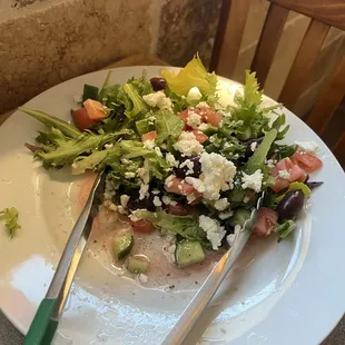 Mediterranean salad.