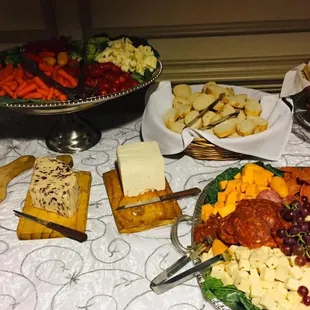 Appetizer spread!