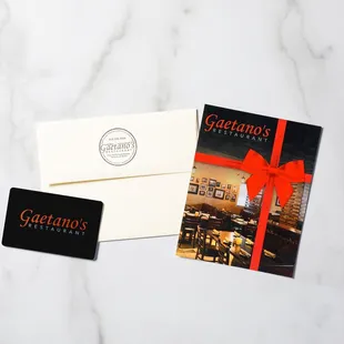 Gift cards available.