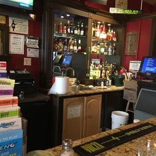 Limited alcohol selection