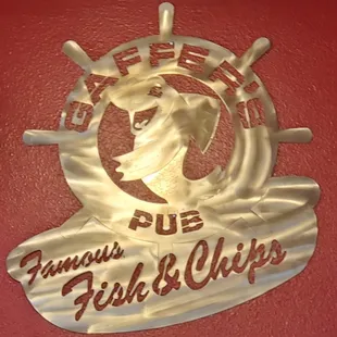 a close up of the sign