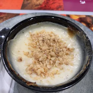 Rice Pudding with Hazelnuts