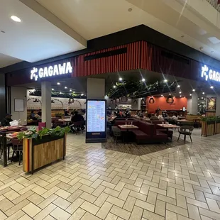 view of Gagawa entrance from inside mall (photo #2)