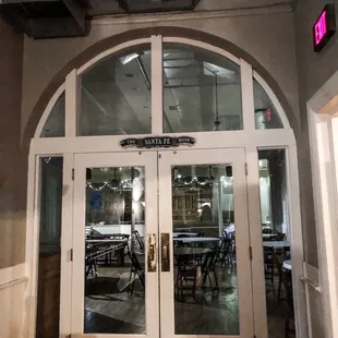 The entrance to their private reception room.