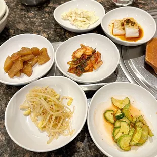 Banchans (complimentary sides)