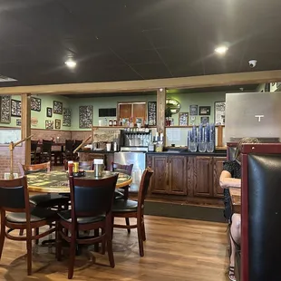 Inside of restaurant