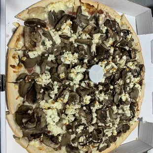 Three 14&quot; Large 3 Mushrooms Pizza