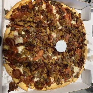 All Meat Pizza