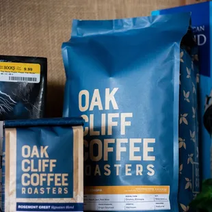 Retail Coffee bags are available