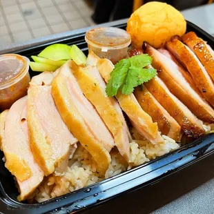 Mixed Steamed and Roasted Chicken